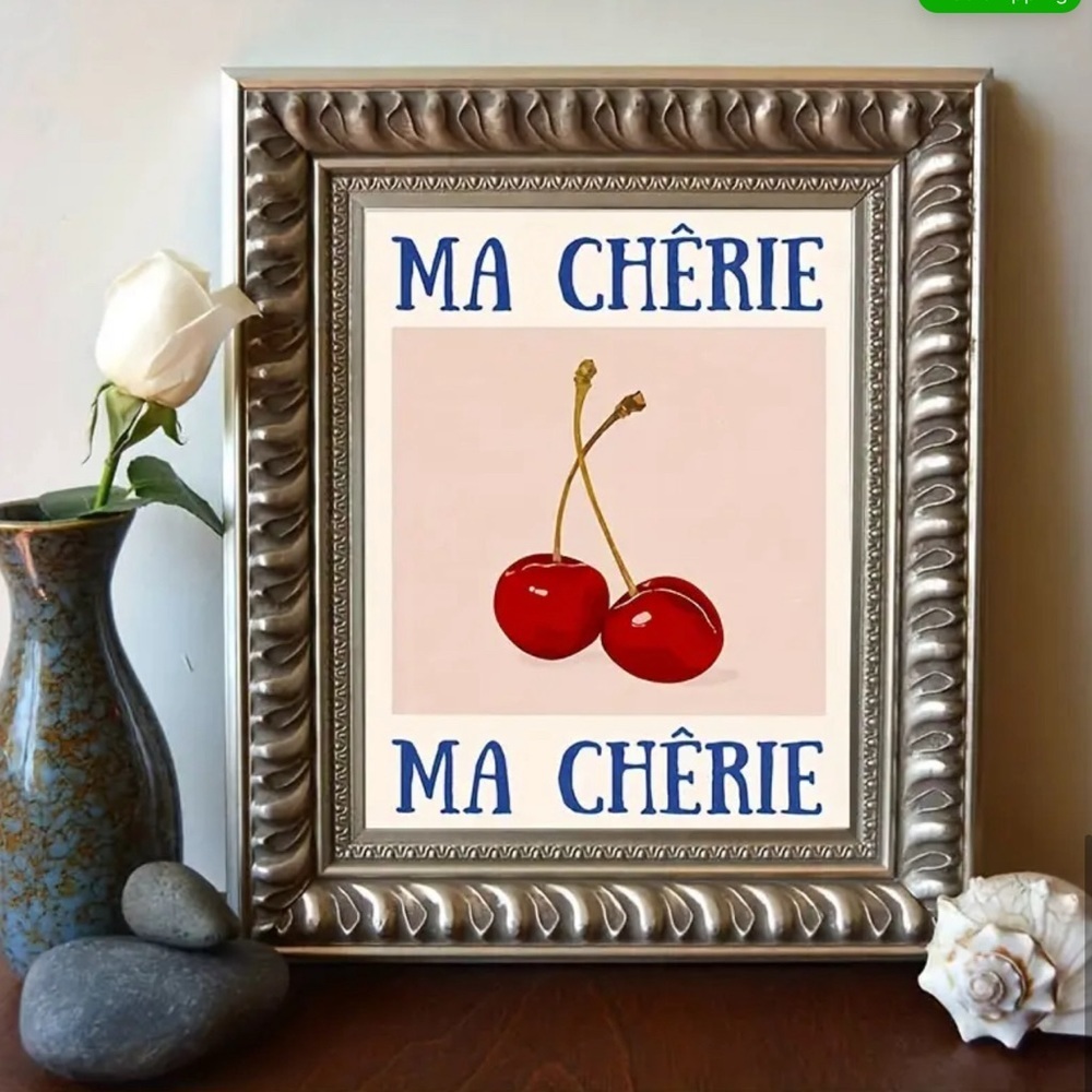 Vintage Rétro French Saying Canvas Aesthetic Poster 🌟 - Picture 2 of 3